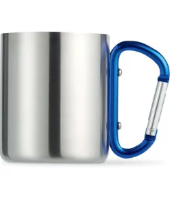 Mug avec poignée mousqueton en inox – 220ml – TRUMBO